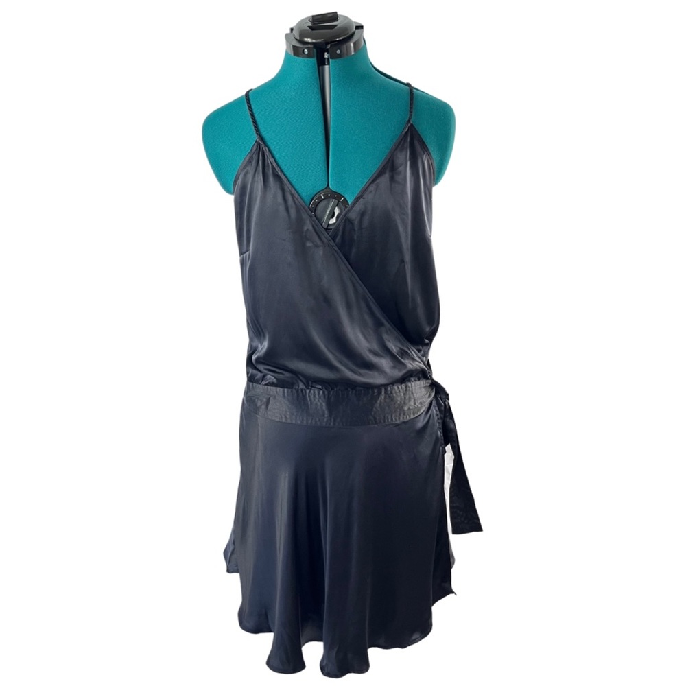Ben Sherman Silk Wrap Dress (M)